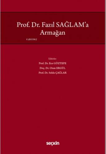 Prof. Dr. Fazıl Sağlam'a Armağan - 1