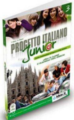 Progetto Italiano Junior 3 (Ders Kitabı ve Çalışma Kitabı+CD) İtalyanca Orta Seviye - 1