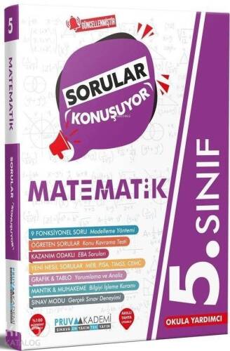 Pruva 5.Sınıf Matematik Sorular Konuşuyor 2021 - 1