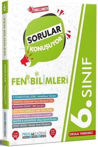 Pruva 6.Sınıf Fen Bilimleri Sorular Konuşuyor 2021 - 1