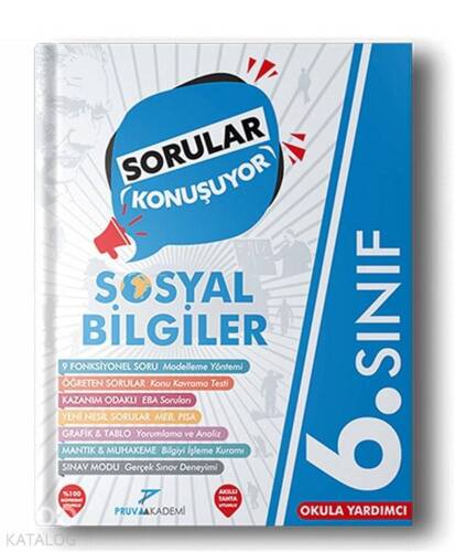 Pruva 6.Sınıf Sosyal Bilgiler Sorular Konuşuyor - 1