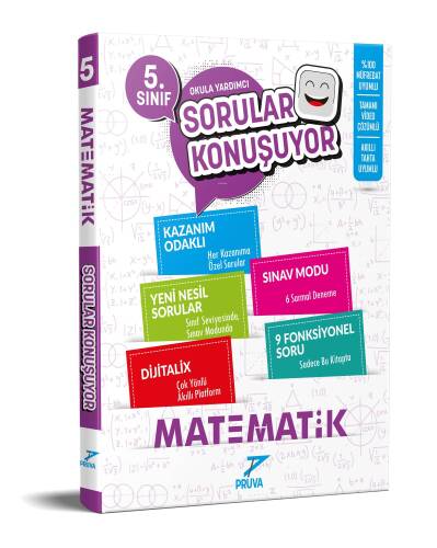 Pruva Akademi 5. Sınıf Matematik Soru Bankası - 1