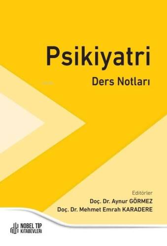 Psikiyatri Ders Notları-Medeniyet Üniversitesi - 1