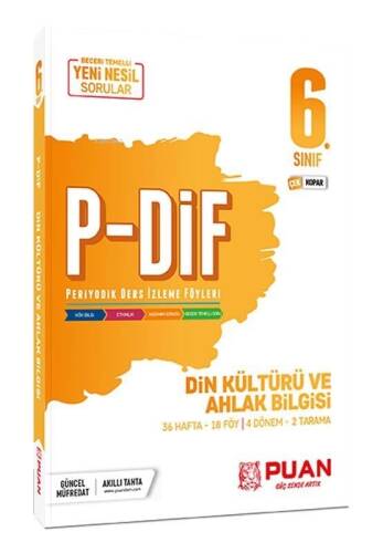 Puan - 6.Sınıf Din Kül.Ahlak Bil. P-Dif - 1