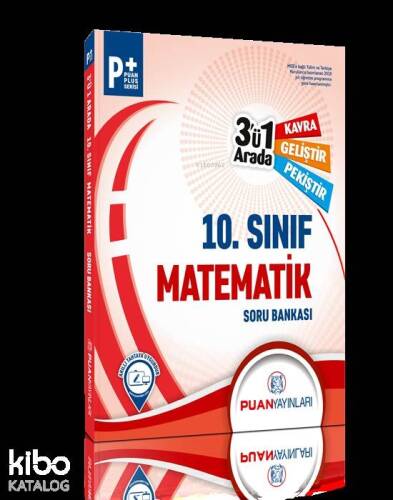 Puan Yayınları 10. Sınıf Matematik 3 ü 1 Arada Soru Bankası Puan - 1