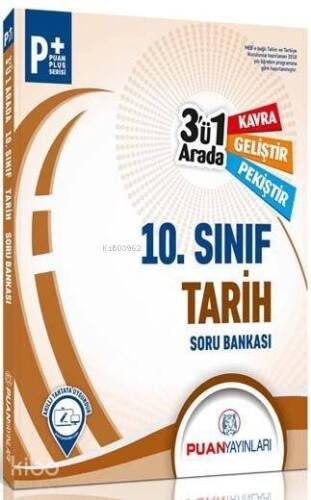 Puan Yayınları 10. Sınıf Tarih 3 ü 1 Arada Soru Bankası Puan - 1