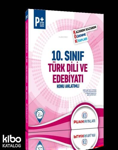 Puan Yayınları 10. Sınıf Türk Dili ve Edebiyatı KÖK Konu Anlatımı Puan - 1