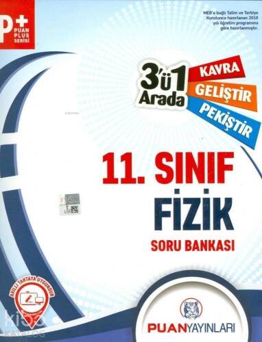 Puan Yayınları 11. Sınıf Fizik 3 ü 1 Arada Soru Bankası Puan - 1