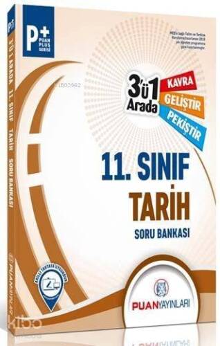 Puan Yayınları 11. Sınıf Tarih 3 ü 1 Arada Soru Bankası Puan - 1