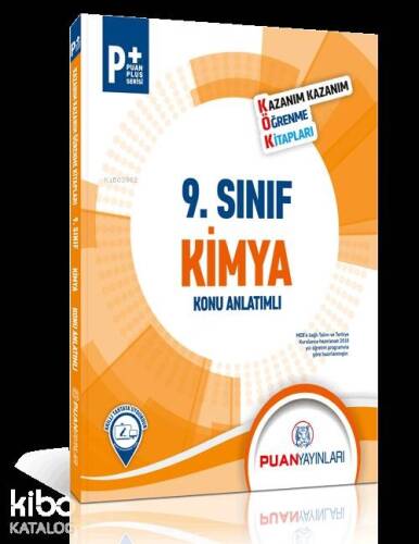 Puan Yayınları 9. Sınıf Kimya Kök Konu Anlatımlı Puan - 1