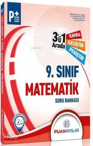 Puan Yayınları 9. Sınıf Matematik 3 ü 1 Arada Soru Bankası Puan - 1