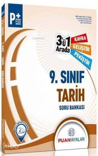 Puan Yayınları 9. Sınıf Tarih 3 ü 1 Arada Soru Bankası Puan - 1