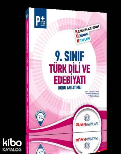 Puan Yayınları 9. Sınıf Türk Dili ve Edebiyatı Kök Konu Anlatımlı Puan - 1