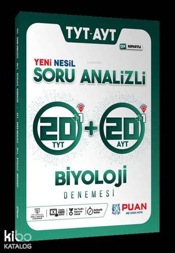 Puan Yayınları TYT AYT Biyoloji 42 Deneme Puan - 1