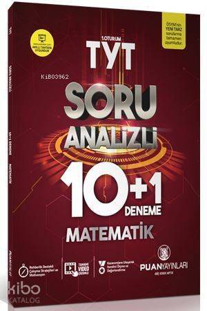 Puan Yayınları TYT Matematik Soru Analizli 10+1 Deneme Puan - 1