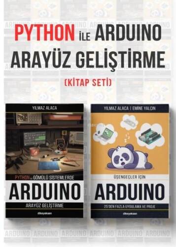 Python ve Arduino Arayüz Geliştirme Seti - 2 Kitap Takım - 1