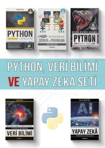 Python Veri Bilimi ve Yapay Zeka Seti - 5 Kitap Takım - 1