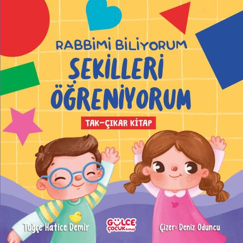 Rabbimi Biliyorum Şekilleri Öğreniyorum (Tak-Çıkar Kitap) - 1