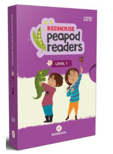 Redhouse Peapod Readers İngilizce Hikâye Seti 1 (Kutulu Ürün) - 1