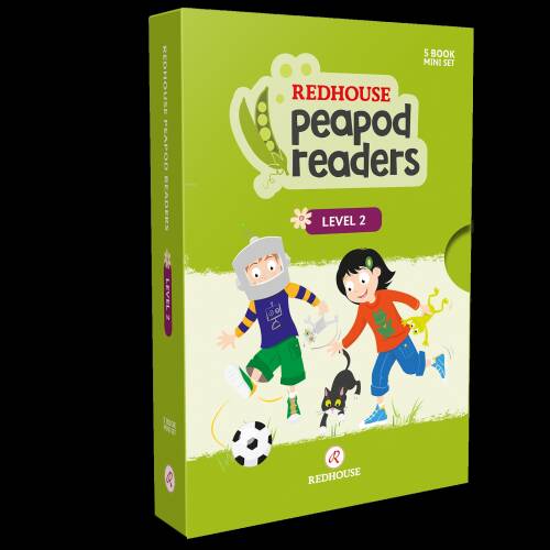 Redhouse Peapod Readers İngilizce Hikâye Seti 2 (Kutulu Ürün) - 1