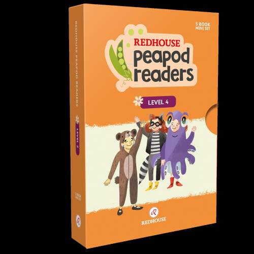 Redhouse Peapod Readers İngilizce Hikâye Seti 4 (Kutulu Ürün) - 1