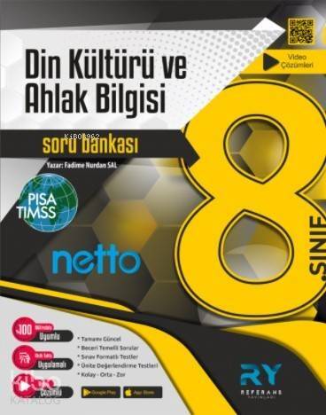 Referans Netto LGS 8.Sınıf Din Kültürü ve Ahlak Bilgisi Soru Bankası Video Çözümlü 2021 - 1