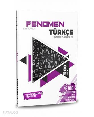 Referans Yayınları Fenomen 8.Sınıf LGS Türkçe Soru Bankası - 1