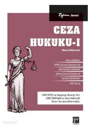 Reform Serisi Ceza Hukuku - I (Genel Hükümler) - 1