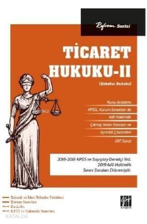 Reform Serisi Ticaret Hukuku - II (Şirketler Hukuku) - 1