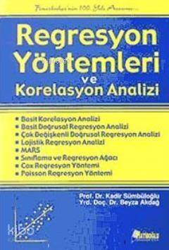 Regresyon Yöntemleri ve Korelasyon Analizi - 1