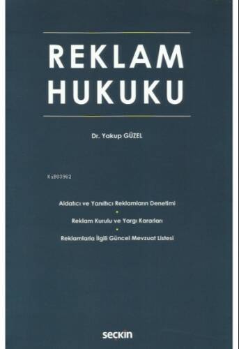 Reklam Hukuku - 1