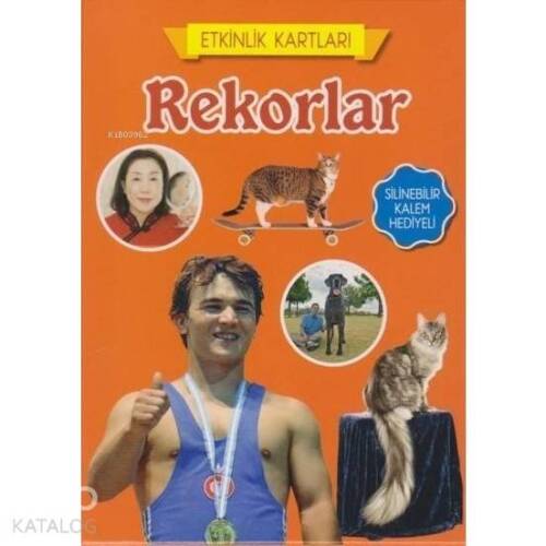 Rekorlar - Etkinlik Kartları Silinebilir Kalem Hediyeli - 1