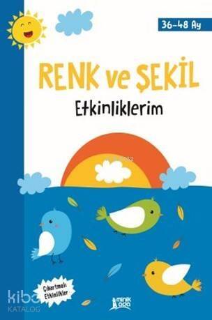 Renk Ve Şekil Etkinliklerim 3+ - 1