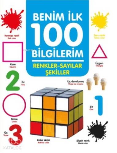 Renkler-Sayılar-Şekiller - Benim İlk 100 Bilgilerim - 1