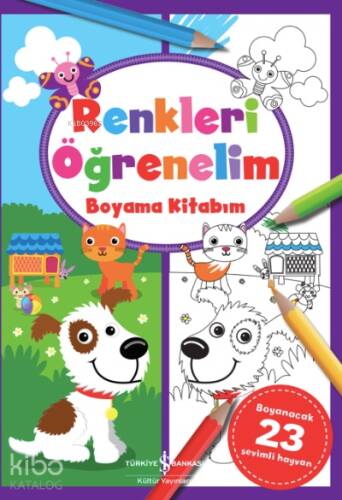 Renkleri Öğrenelim Boyama Kitabım - 1