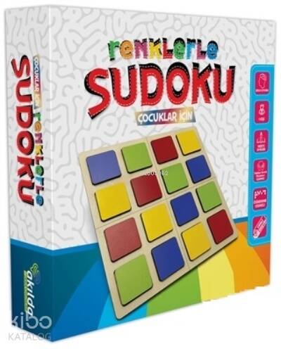 Renklerle Sudoku;Çocuklar İçin - 1