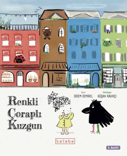 Renkli Çoraplı Kuzgun - 1