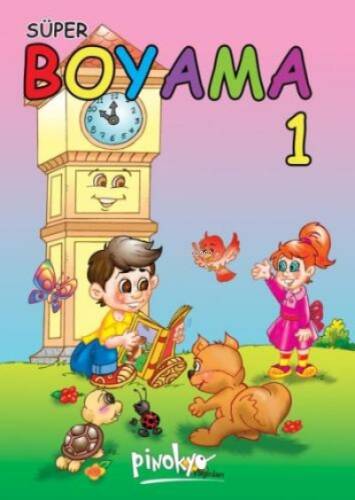 Renkli Süper Boyama 10 Lu Set Takım - 1