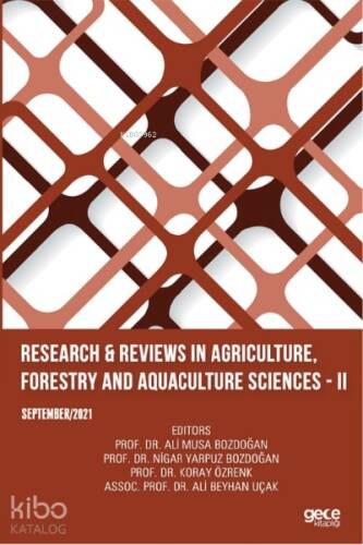 Research & Reviews in Agriculture, Forestry and Aquaculture Sciences ;II September 2021 - 1