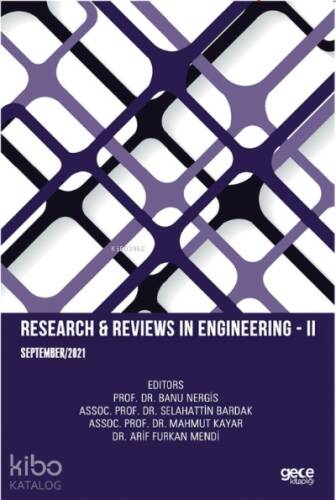 Research & Reviews in Engineering – II September 2021 - 1