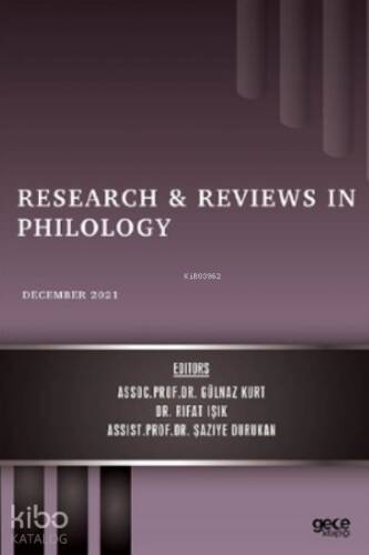 Research & Reviews in Philology - December 2021 - 1