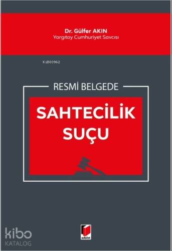 Resmi Belgede Sahtecilik Suçu - 1