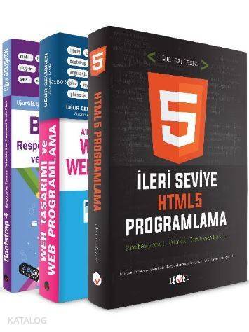 Responsive Web Tasarım ve Frond End ve Back End Programlama Eğitim Seti - 1