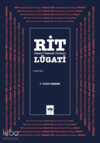 RİT Lügati - 1