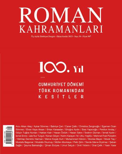 Roman Kahramanları Dergisi: 56. Sayı - 1