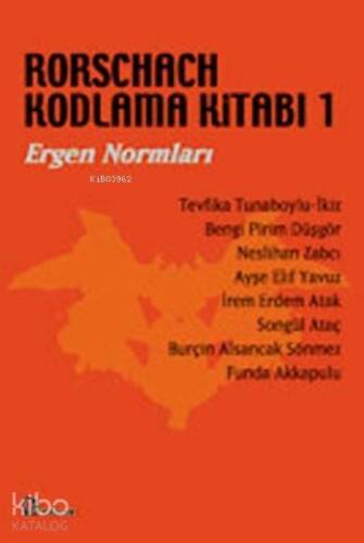 Rorschach Kodlama Kitabı 1; Ergen Normları - 1