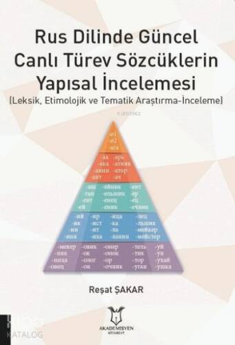 Rus Dilinde Güncel Canlı Türev Sözcüklerin Yapısal İncelemesi ;Leksik, Etimolojik ve Tematik Araştırma-İnceleme - 1