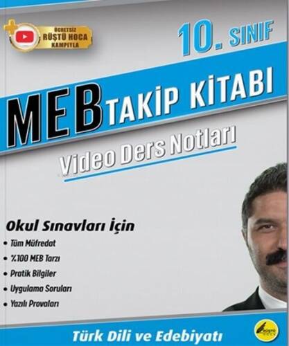 Rüştü Hoca 10. Sınıf Türk Dili ve Edebiyatı MEB Takip Kitabı - 1