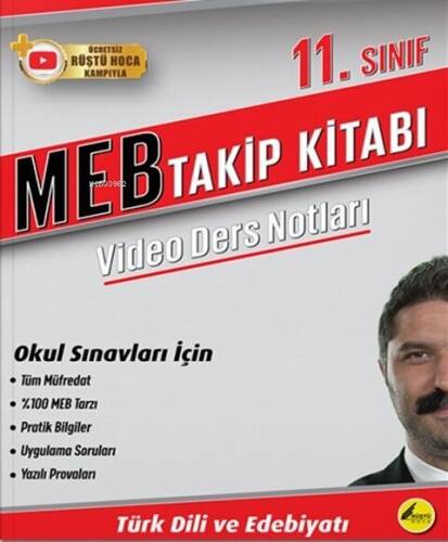 Rüştü Hoca 11. Sınıf Türk Dili ve Edebiyatı MEB Takip Kitabı - 1