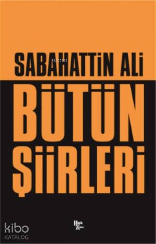 Sabahattin Ali Bütün Şiirleri - 1